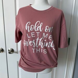 Women's Pink Graphic Tee